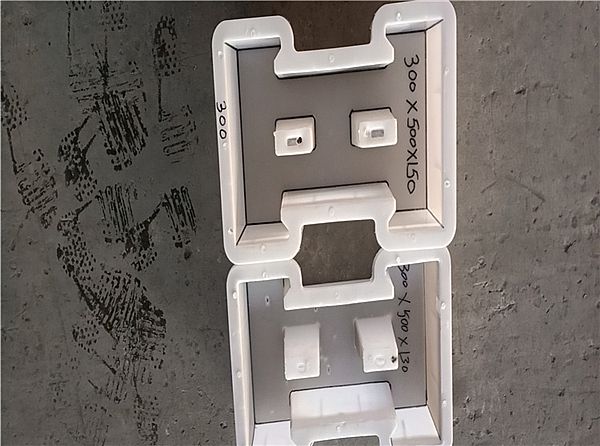 连锁护坡模具的制作步骤
